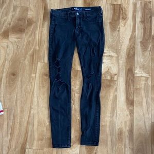 Hollister Black Low-Rise Jean Legging